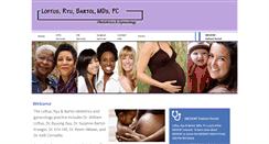 Desktop Screenshot of lrbobgyn.com