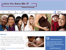 Tablet Screenshot of lrbobgyn.com